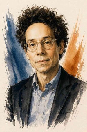Retrato de Malcolm Gladwell, escritor y periodista