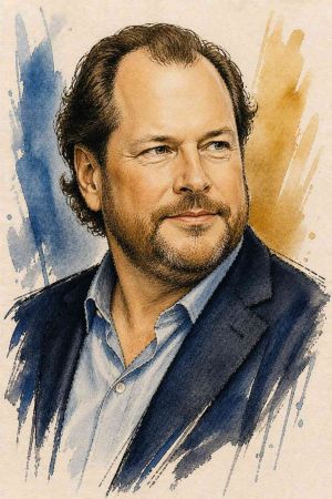 Marc Benioff en conferencia empresarial