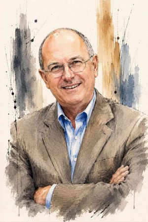 Retrato de Frederick Reichheld, experto en lealtad del cliente y estrategia empresarial