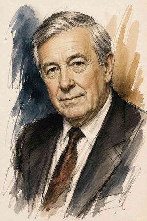 Retrato de Jack Trout, consultor y autor en marketing