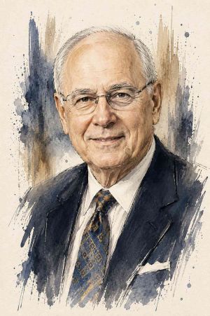 Retrato de Don E. Schultz, académico y pionero en marketing integrado