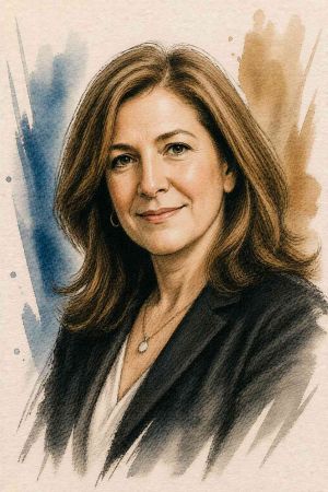 Retrato de Nancy Duarte, consultora y autora en comunicación