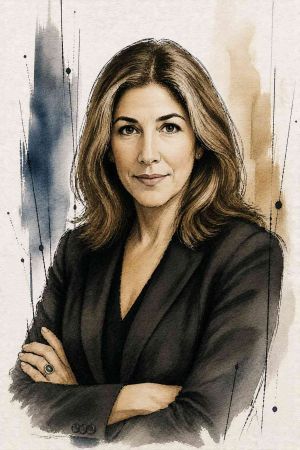 Naomi Klein en una conferencia