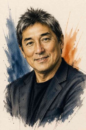 Retrato de Guy Kawasaki, empresario y autor en marketing y tecnología