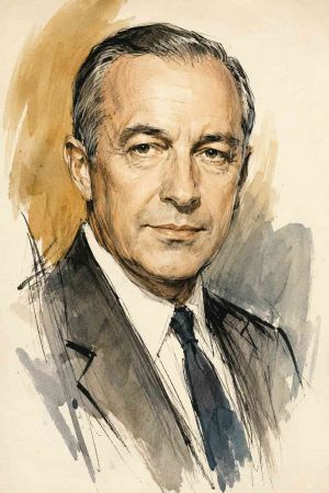 Retrato de Raymond Rubicam, publicista y empresario