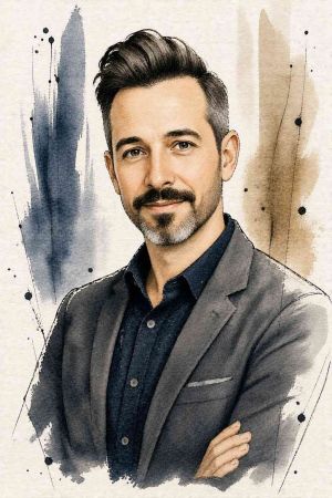 Retrato de Rand Fishkin, empresario y experto en marketing digital