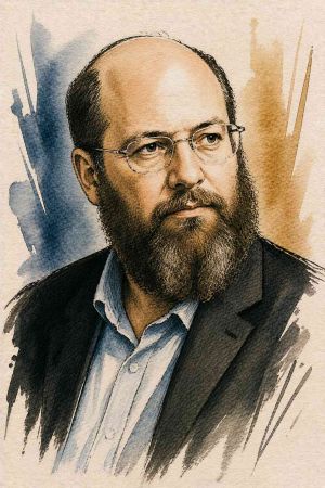 Retrato de Yochai Benkler en un evento académico