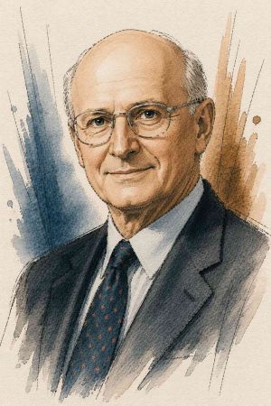 Retrato de Harry Markowitz, economista estadounidense