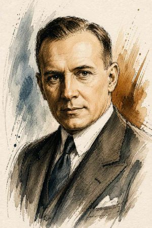 Retrato en blanco y negro de Claude C. Hopkins