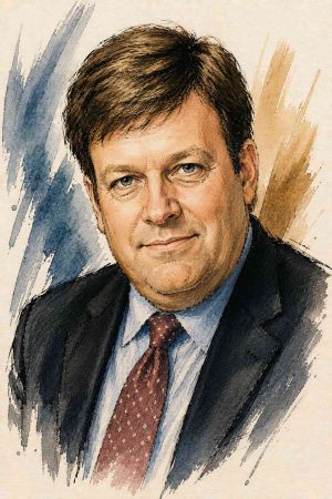 Retrato de Frank Luntz, consultor y experto en comunicación