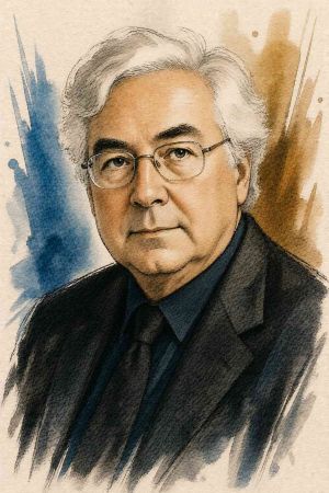 Retrato de Manuel Castells, sociólogo y autor